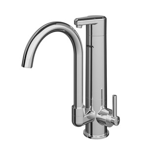 Torneira Cozinha c/ Purificador Bancada Lagune Cromado Viqua