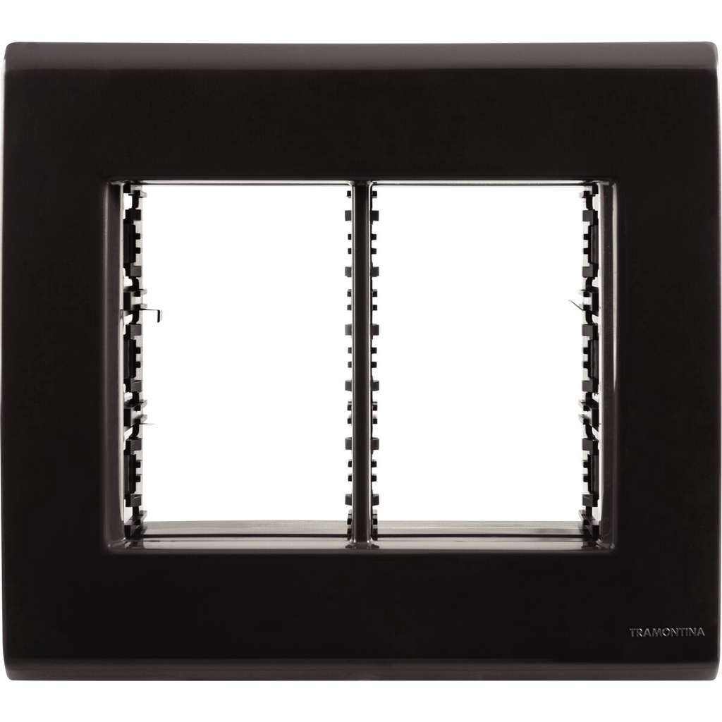 Placa 3 Postos 4x4 Liz Grafite - Tramontina