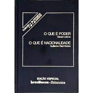 O que é poder - O que é nacionalidade (Col. primeiros passos) autor Gérard Lebrun e Guillermo Raúl Ruben