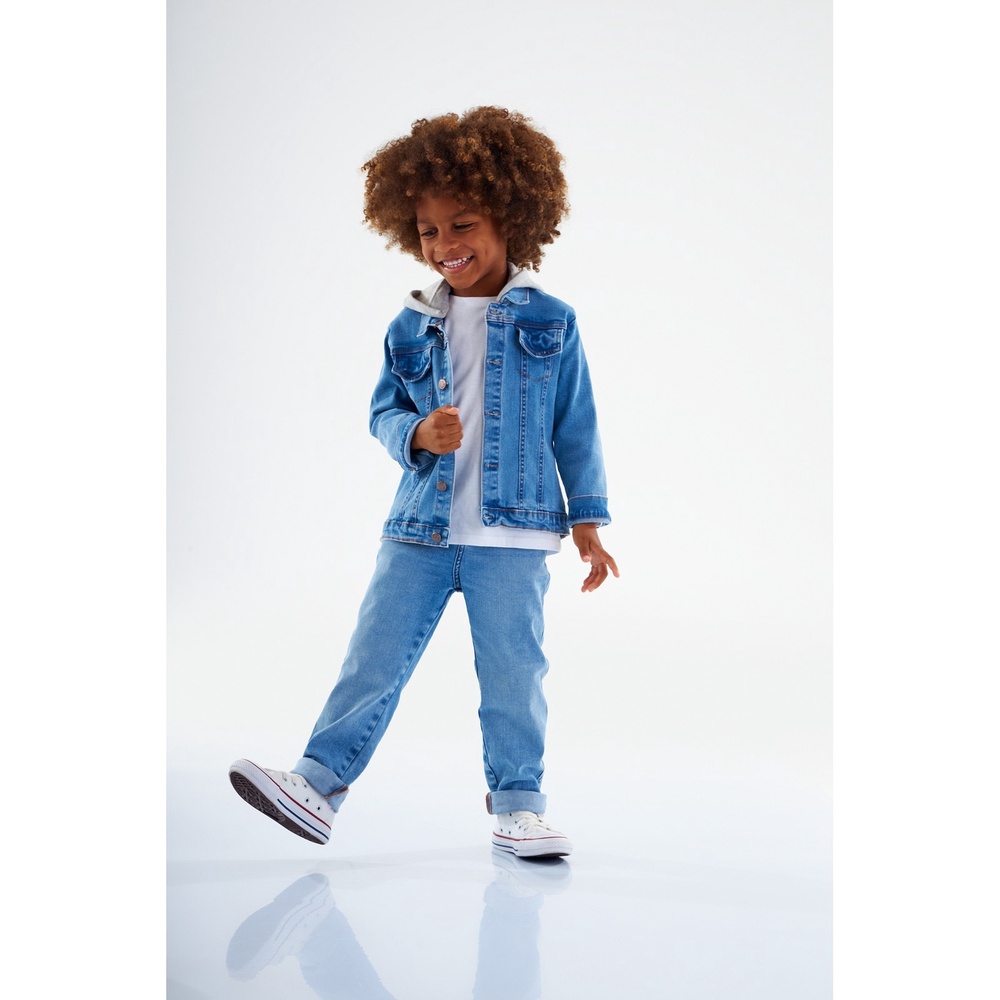 Jaqueta Infantil Masculina em Jeans Up Baby em Oferta na Shopee