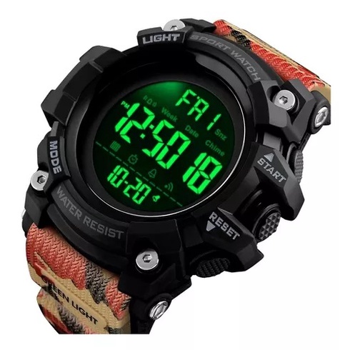 Rélógio Masculino Digital Esportivo Militar Skmei 1384