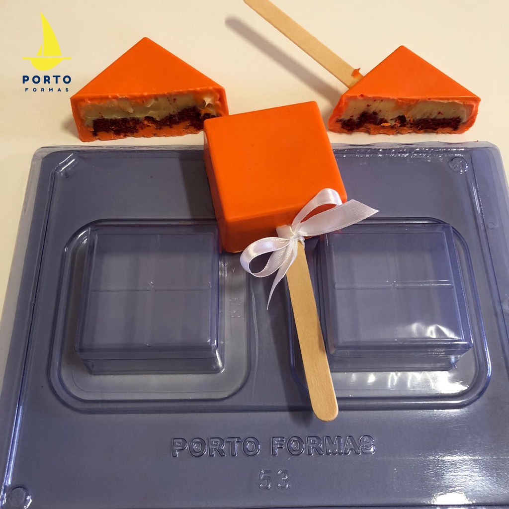 1 ~ 5 Forma Para Chocolate Especial 3 Partes Pop Cake Quinado P53 Porto em Oferta na Shopee