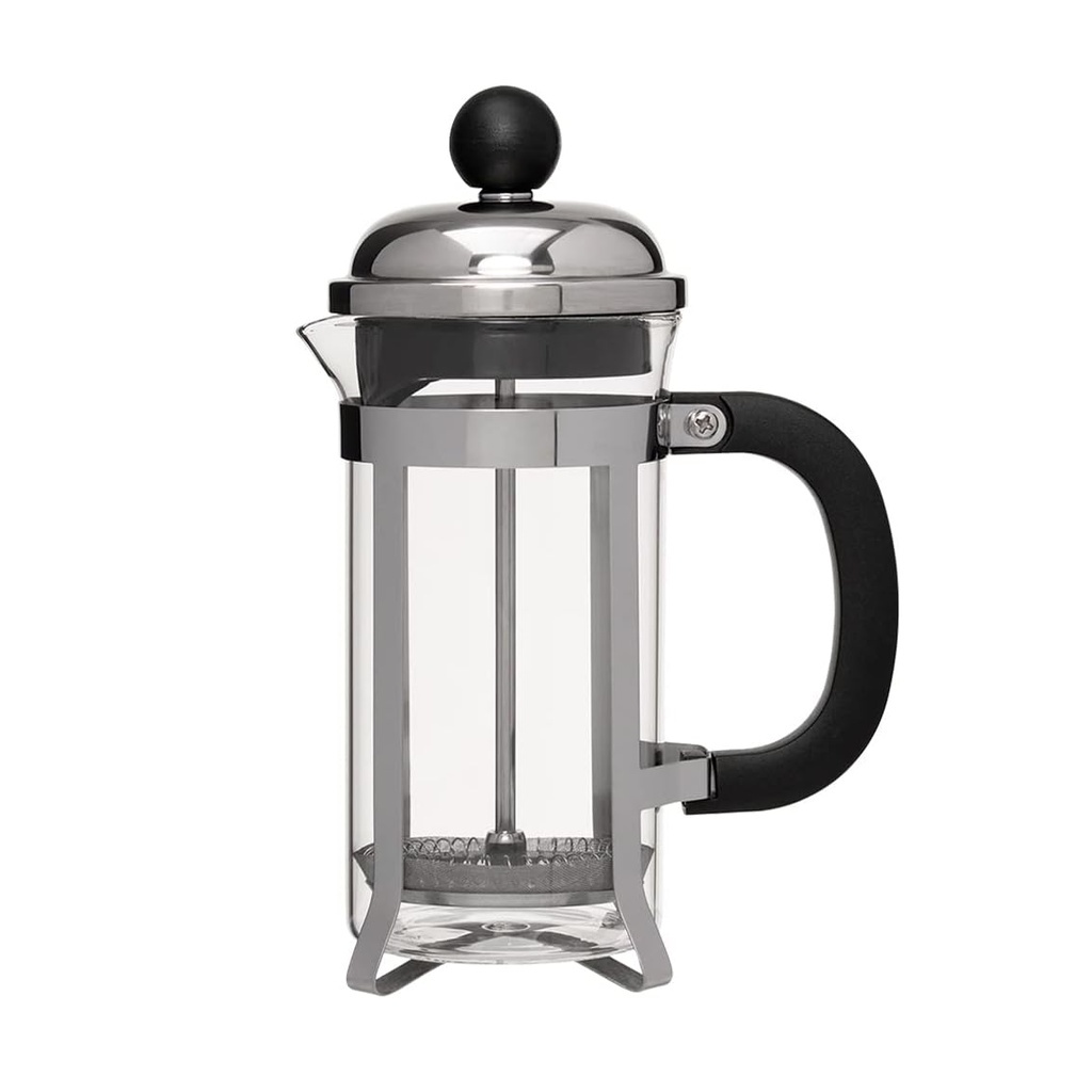 Cafeteira Prensa Francesa de vidro e INOX 350 Ml Café