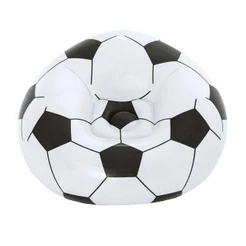 Poltrona / Puff Inflável Bestway 75010 Bola de Futebol 66x112x114cm Capacidade 90kg