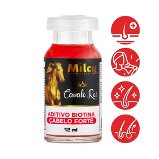 Aditivo Biotina Cavalo Rei Milcy Crescimento Cabelo Forte
