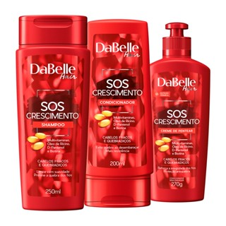 Kit DaBelle Hair SOS Crescimento Trio (3 Produtos)