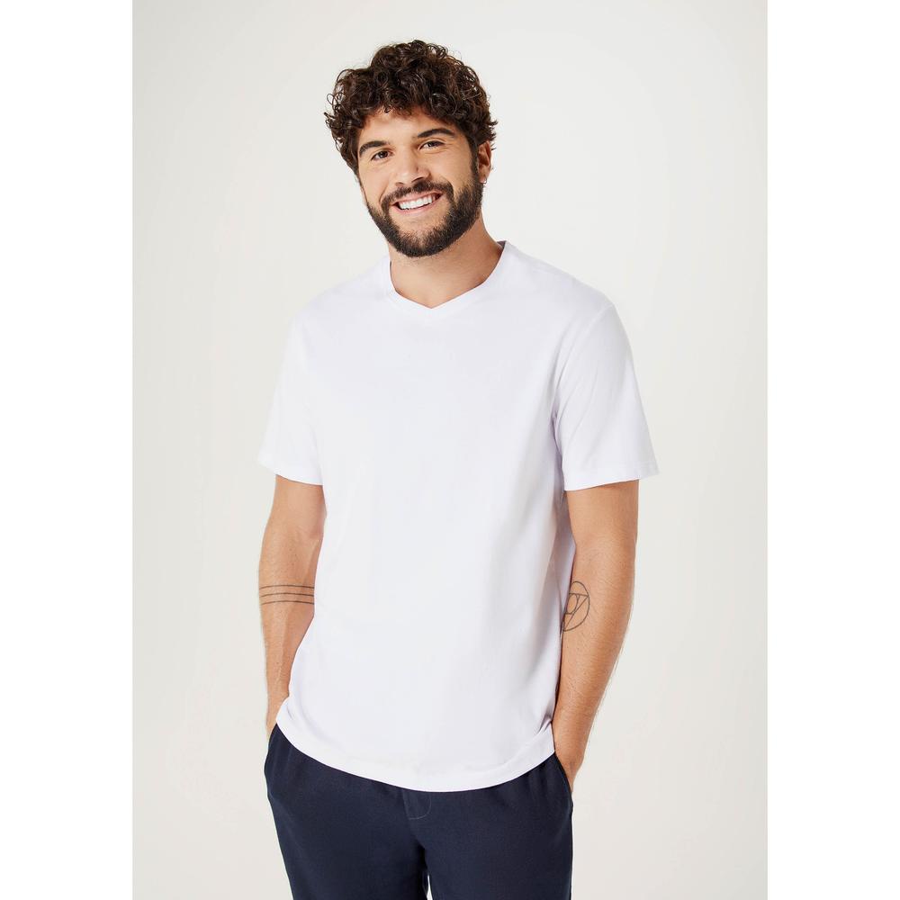 Camiseta Básica Masculina Manga Curta Comfort Super Cotton Hering