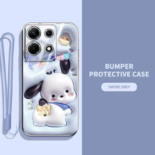 Caixa Protetora Para Câmera De Eletrodeposição Quadrada De Luxo Xiaomi Redimi Poco X6 Pro K70E Fofa 3D Tridimensional Animais E Plantas