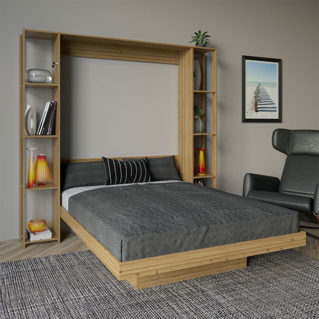 Cama de Casal Articulada 8 Prateleiras 2 Nichos CM8040 - Tecno Mobili em Oferta na Shopee