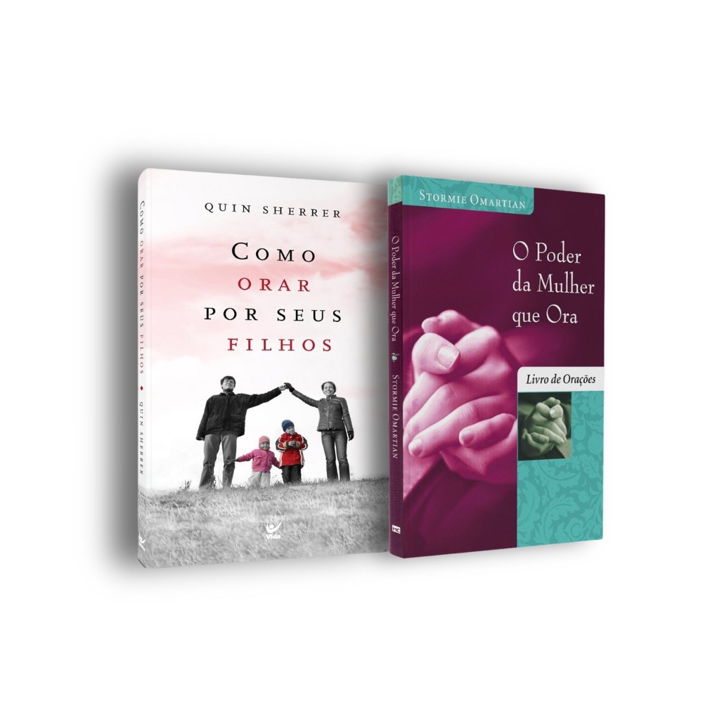 Kit Como Orar por Seus Filhos  + O Poder da Mulher Que Ora - Books & Magazines