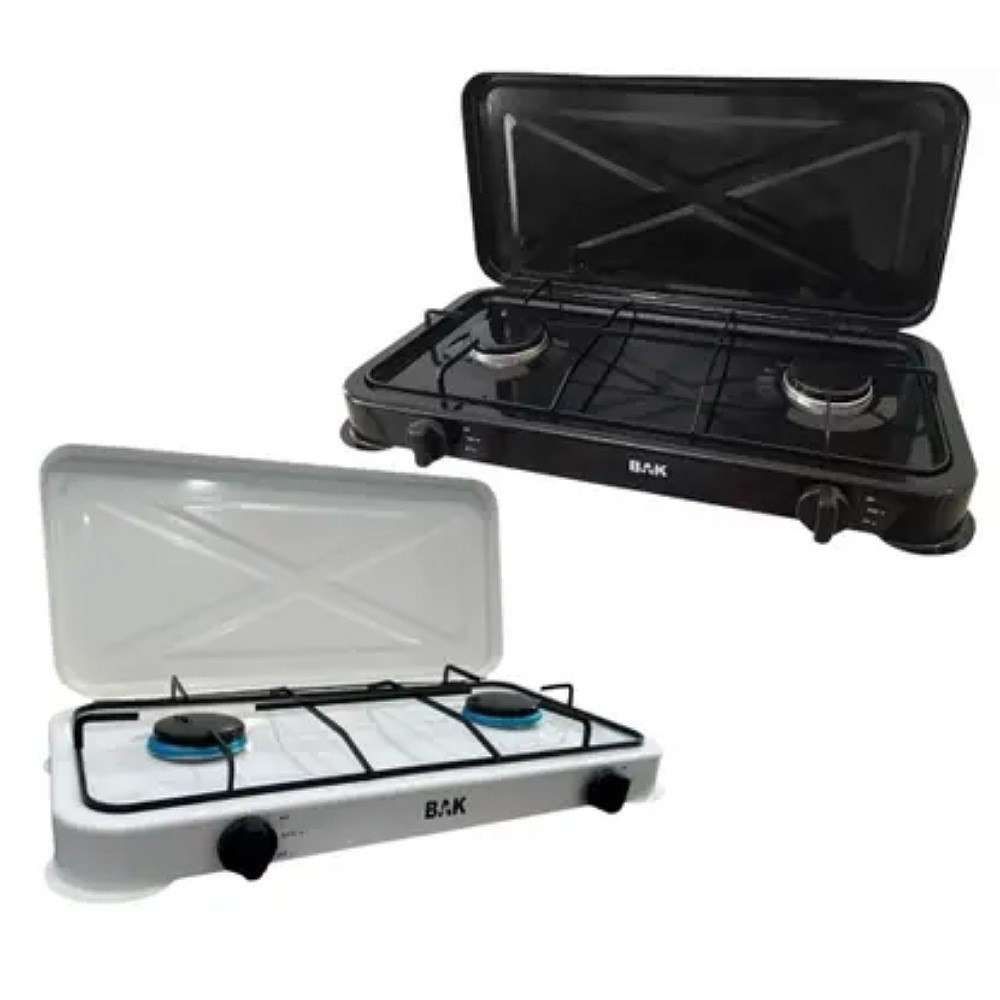 Fogão Cooktop 2 Bocas A Gás Camping Portátil fogão Fogareiro em Oferta na Shopee