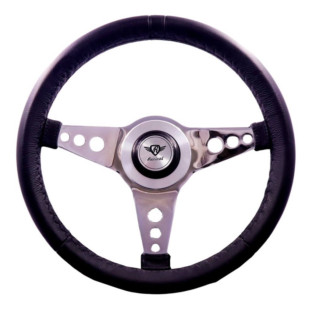 Volante Classico Revival Mini R Fusca Brasilia Jeep Willys em Oferta na Shopee