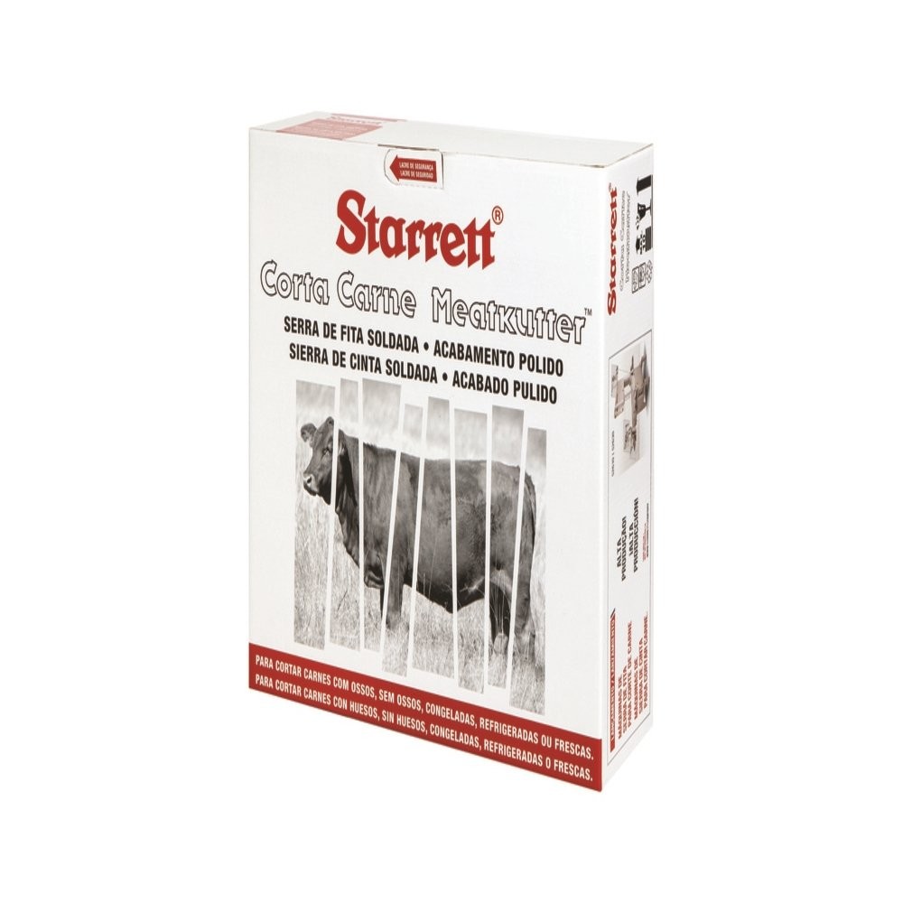 Serra Fita Starrett Corta Carne MKP 16mmX6DPP 1,46m - Embalagem com 5 Unidades