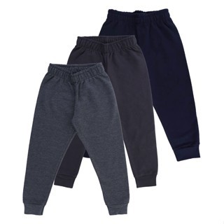 Kit Calça Moletom Infantil Kyly Com Punho 03 Peças em Oferta na Shopee