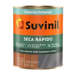 Esmalte Brilhante Suvinil Base d'Água Cor e Proteção 900ml