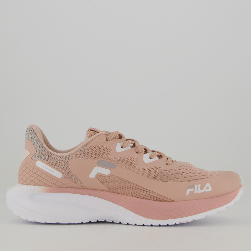 Tênis Fila Spritz Feminino Rose e Branco - Women Shoes