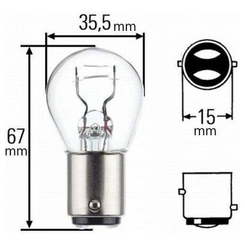 Lâmpada Luz De Freio Suzuki Burgman I 125cc