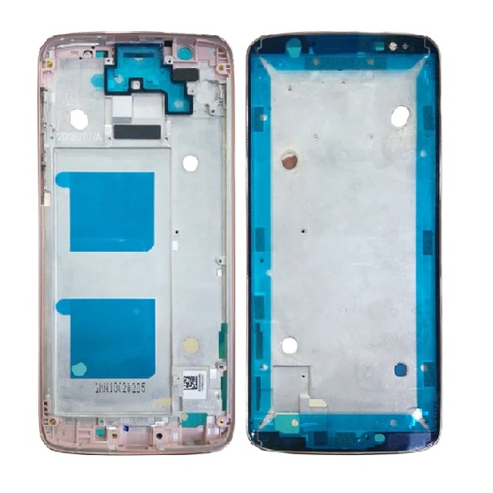 Carcaça Aro Chassi Compativel Moto G6 Xt1925 Cor:Rose