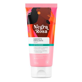 Sabonete Esfoliante Facial Negra Rosa Antioleosidade 150g