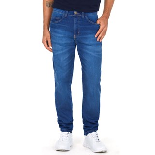 Calça Masculina Jeans Destroyed Básica Polo Wear Jeans Médio