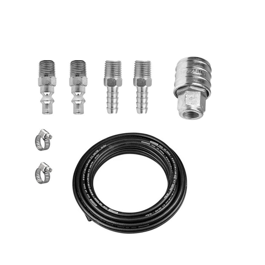 KIT MANGUEIRA DE AR COMPRESSOR SCHULZ CHIAPERINI C/ ENGATE