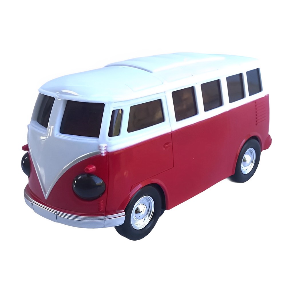 Carrinho Kombi Com Sons E Luzes Bate/Volta 360° Vermelho 1052 em Oferta na Shopee