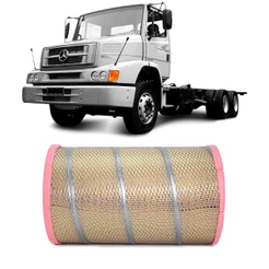 Filtro Ar Mercedes Benz L-1318 L-1620 Om 906 2006 A 2012