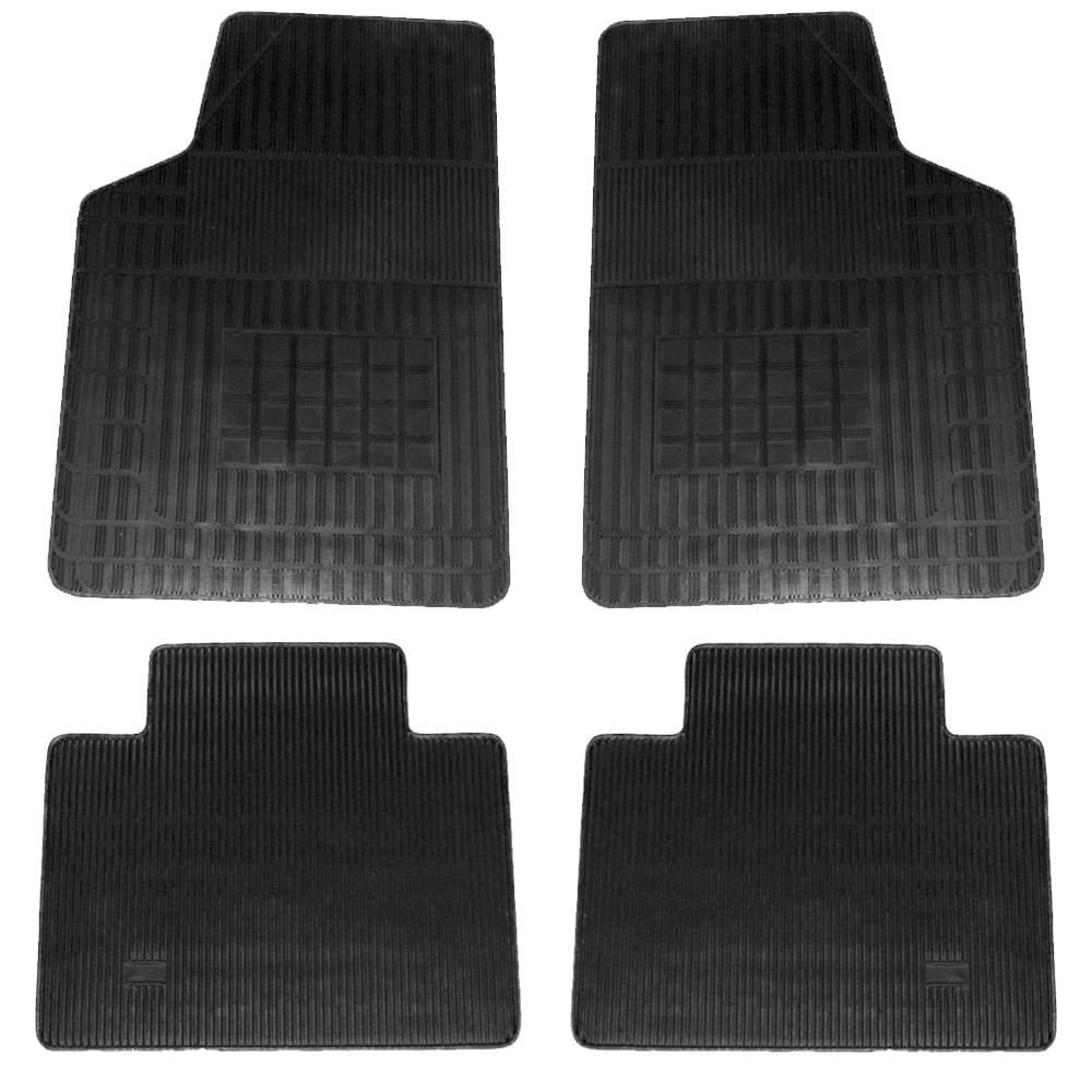 Tapete Borracha Universal 4 Peças Ecomat Car Floor