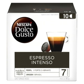 Cápsula Nescafé Dolce Gusto Espresso Intenso 10 Cápsulas em Oferta na Shopee