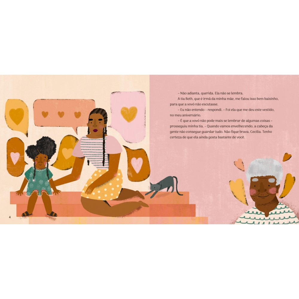Livro Literatura infantil Vovó não se lembra — imagem 2 de 2