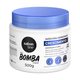 Máscara de hidratação SOS Bomba Original Salon Line 500g em Oferta na Shopee
