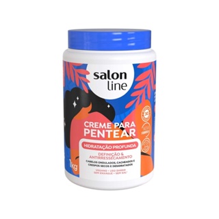 Creme Para Pentear Salon Line Hidratação Profunda 1Kg em Oferta na Shopee