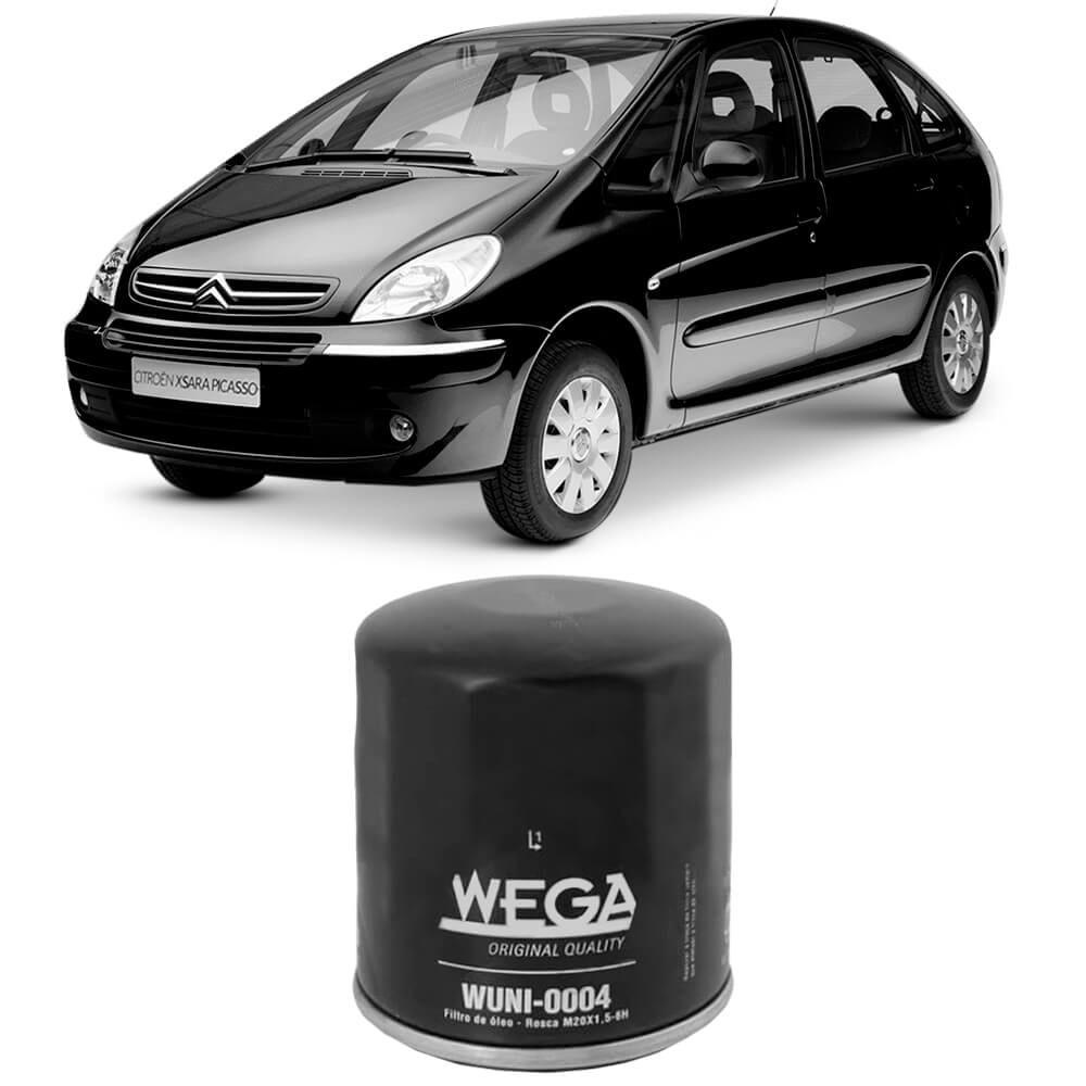 Filtro Óleo Citroen Xsara Picasso 1.6 2.0 2001 A 2012 Wega em Oferta na Shopee