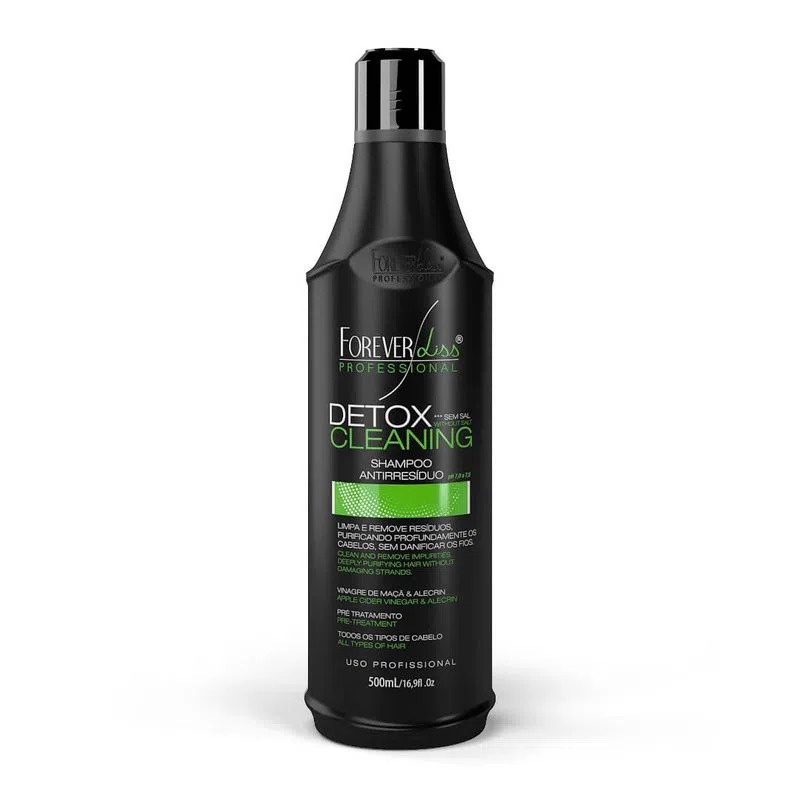 Shampoo Detox Cleaning Antirresíduo 500ml - Forever Liss s