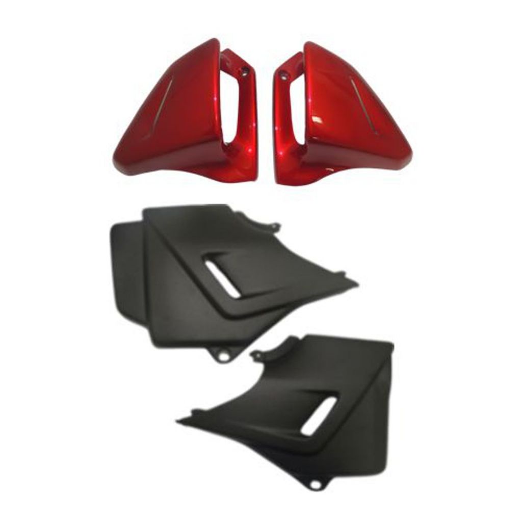 Asa Par Aba Do Tanque Asinha E Tampa Lateral Cbx 200 Strada 1994 1995 1996 1997 1998 1999 2000 2001 2002