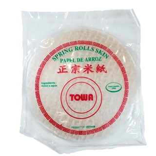 Folha De Arroz Rolinho Tailandês Towa 340g Harumaki Sring Rolls Skin Rice Paper em Oferta na Shopee