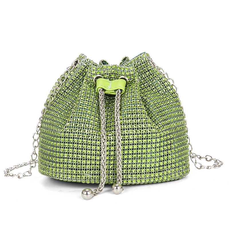 Novos sacos de casamento feminino 2023 novo estilo na moda internet celebridade diamante bolsa ombro moda corrente
