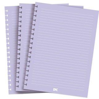 Refil Caderno Smart Mini Lilás 48 Folhas DAC