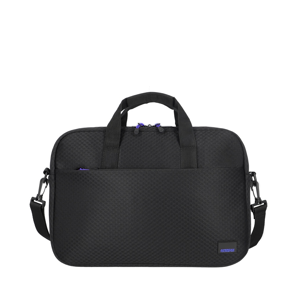 Mochila American Tourister Shuttle Snap Max Preta para Notebook até 15.6" - Men Bags