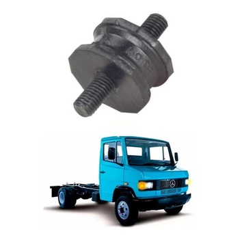 Coxim Inferior Radiador Mercedes 709 710 912 Maior