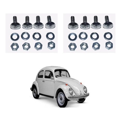 Kit Parafuso Fixacao 2 Parachoques Fusca 71/ - 8 X 15 Mm em Oferta na Shopee