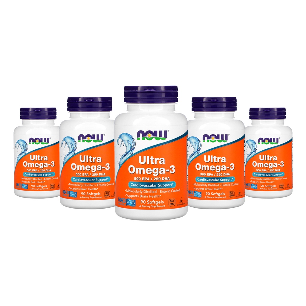 Ultra Ômega 3 Now Foods 90 Softgels 5 Unidades Importado em Oferta na Shopee