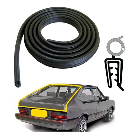 Borracha Porta Malas / Tampa Traseira Passat 2 E 3 Portas em Oferta na Shopee