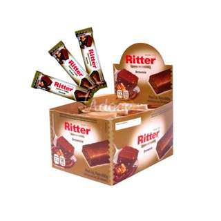 BARRA DE CEREAL RITTER 24UN BROWNIE C/CHOCHOLATE