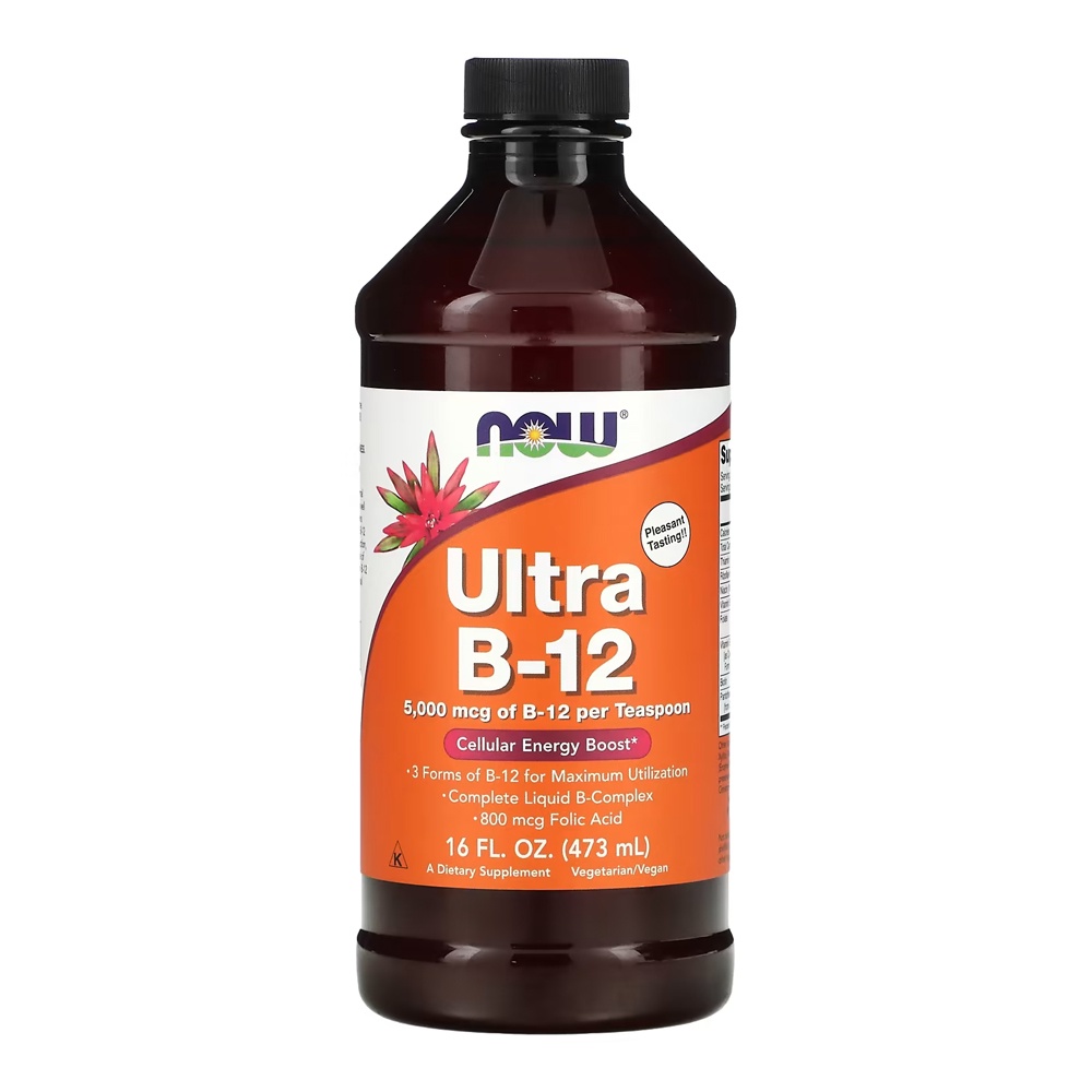 Ultra B-12 Vitamina Complexo B Now Foods 473ml Importado em Oferta na Shopee