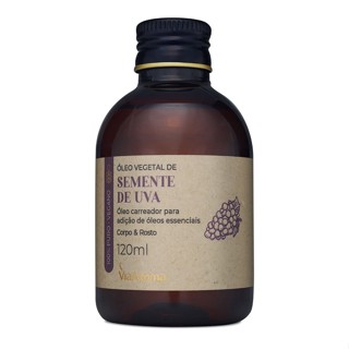 Óleo Vegetal de Semente de Uva Via Aroma 120ml - Regenerador e Antioxidante