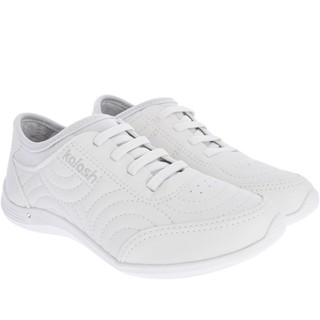 Tênis Kolosh Sport Style Touch+ Casual Feminino Branco