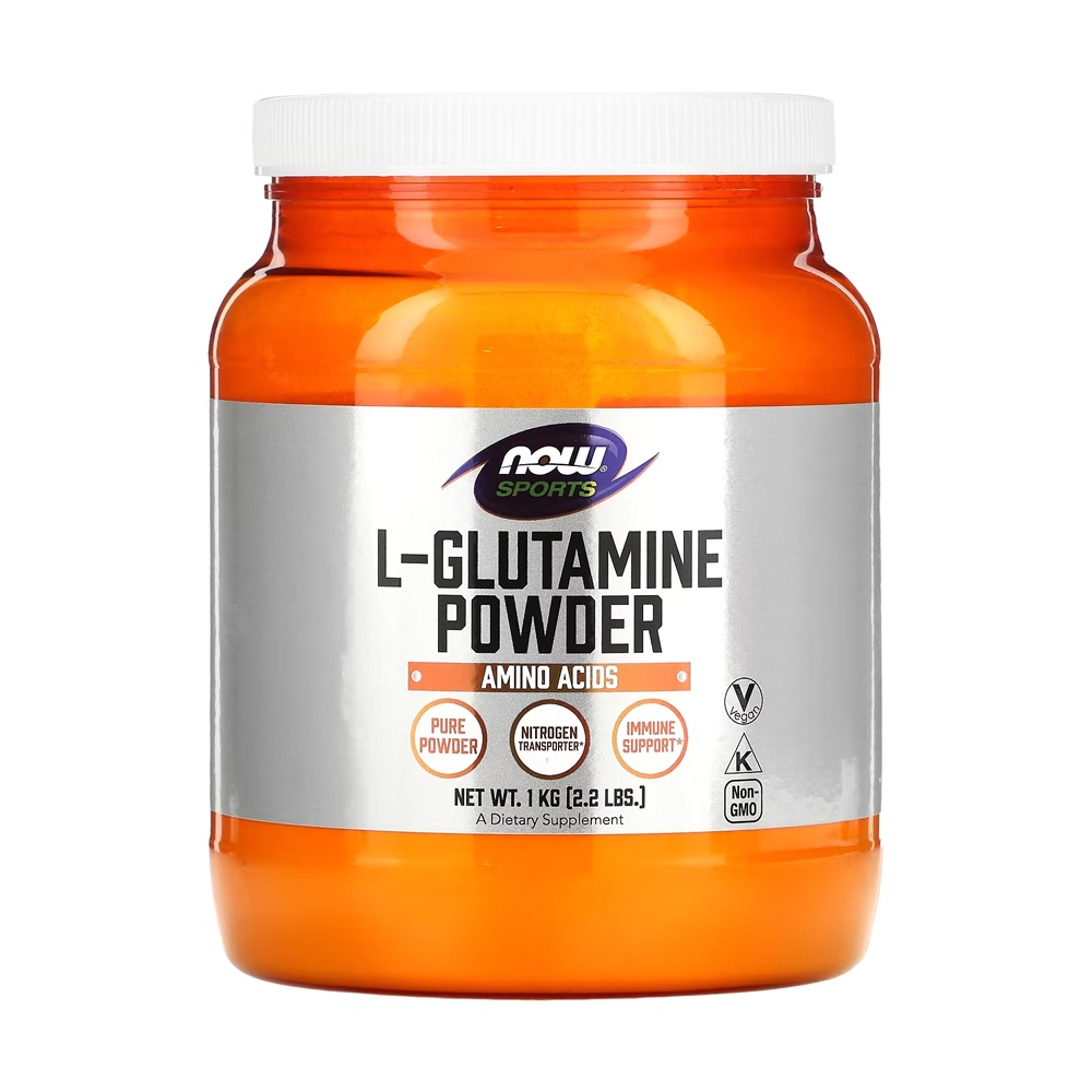 L-Glutamina em Pó Now Foods Sports 1Kg Pó Puro Importado - Health