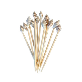 Palito em Bambu para Petiscos - Concha - 20 unidades - Rizzo em Oferta na Shopee