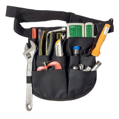 Porta Ferramentas de Cintura Cinto Melhor Q Bolsa Cinturão Multifuncional Ferramentas Cinto Lignum - Miniatura 2